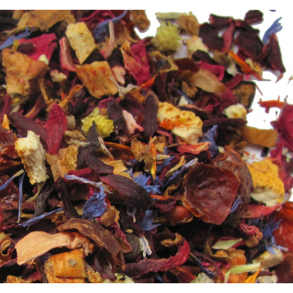 Infusion en vrac ORANGE SANGUINE, MANGUE - Infusion LAGON BLEU - Compagnie Anglaise des Thés