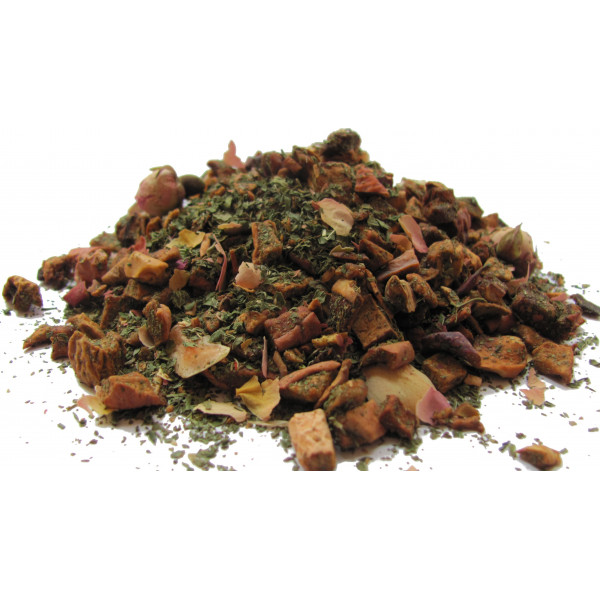 Infusion PAPAYE, MENTHE, FLEURS -Infusion SAGA - Compagnie Anglaise des Thés