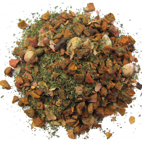 Infusion PAPAYE, MENTHE, FLEURS -Infusion SAGA - Compagnie Anglaise des Thés
