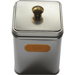 Boîte Tea Argentée