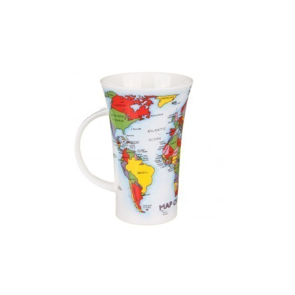 Mug Dunoon Carte du Monde - Compagnie Anglaise des Thés