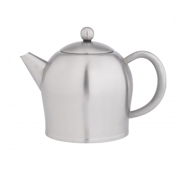 Théière en Acier Brossé 1,4L - Compagnie Anglaise des Thés