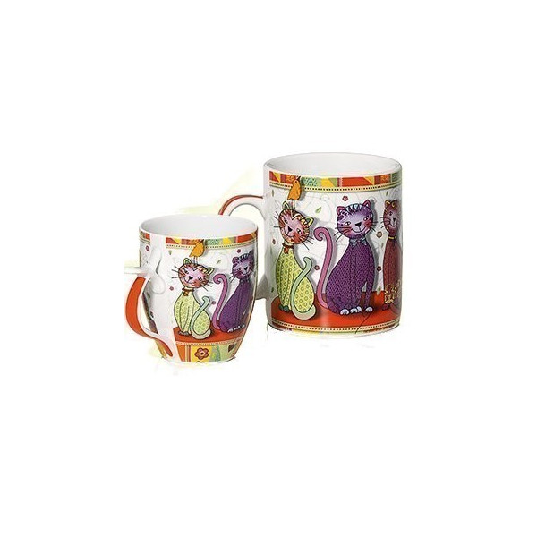  Mug Maxi 3 Chats - Compagnie Anglaise des Thés