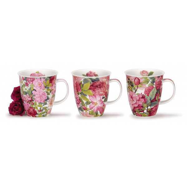 Mug Dunoon Rose Foncé - Compagnie Anglaise des Thés