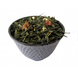 Tasse Thé Pomme caramélisée, Vanille - Thé vert POMME D'AMOUR SENCHA- Compagnie Anglaise des Thés