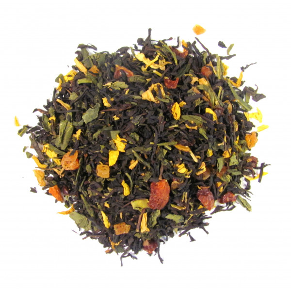 Thé PAPAYE GOYAVE FRAISE - Thé noir DOLCE VITA  - Compagnie Anglaise des Thés