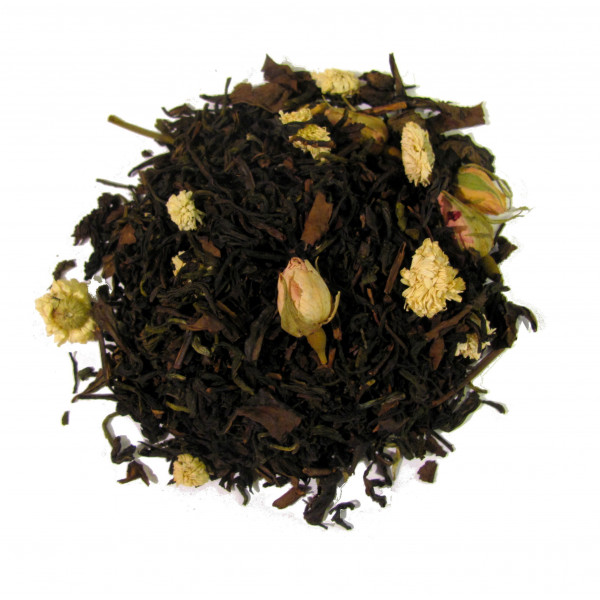 Thé FRUIT DE LA PASSION CAMOMILLE - Thé noir MADEMOISELLE  - Cie Anglaise des Thés