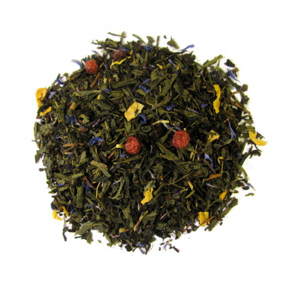 Thé vert Cranberry, Fleurs - Thé vert ÉLIXIR  - Compagnie Anglaise des Thés
