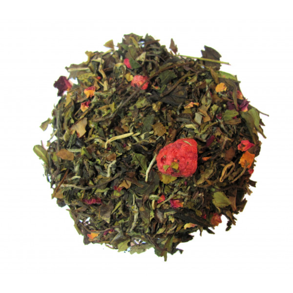 Thé Framboise, Rose - Thé blanc NOSTALGIE  - Compagnie Anglaise des Thés