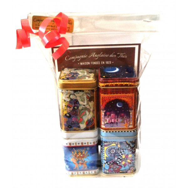 Assortiment 4 Infusions - Idée Cadeau! 