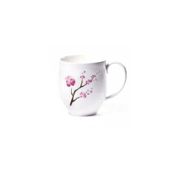 Mug Fleur de Cerisier en porcelaine - Compagnie Anglaise des Thés