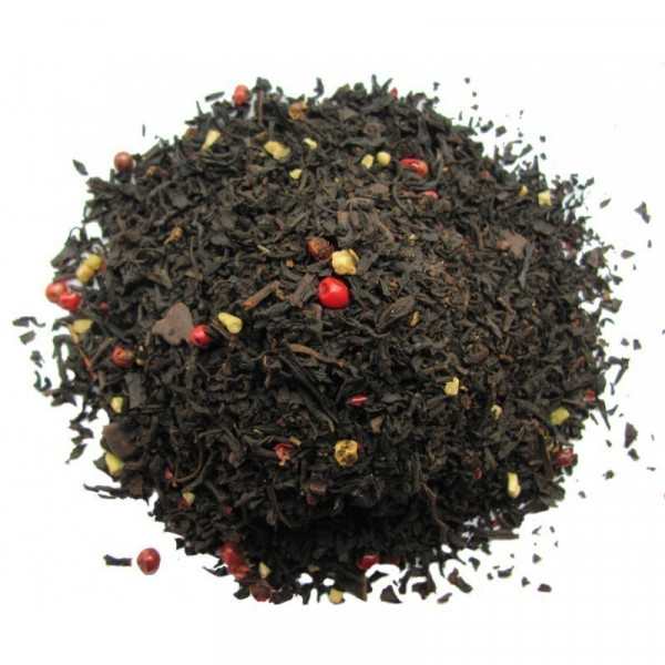 Thé AMANDES CACAO POIVRE- Thé noir FLAMENCO- Compagnie Anglaise des Thés
