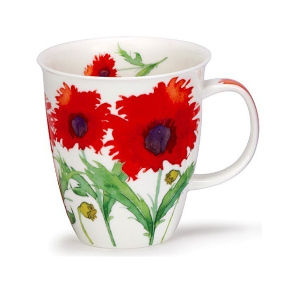 Mug Dunoon Coquelicot - Compagnie Anglaise des Thés