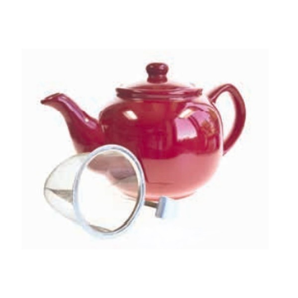 Théière Rouge 1,2l - Compagnie Anglaise des Thés