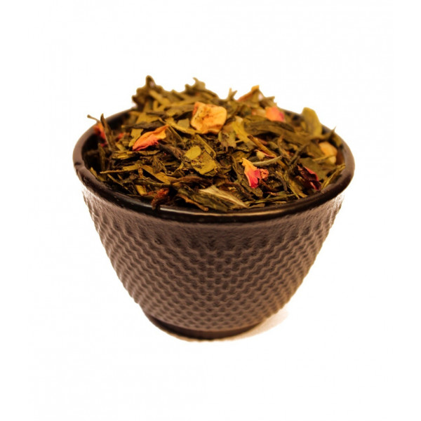  Thé vert Ananas, Fraise, Rose, Mangue, Fruit de la passion - Thé vert FARNIENTE - Compagnie Anglaise des Thés