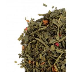 Thé en vrac POMME, CANNELLE - Thé CHRISTMAS SENCHA Bio