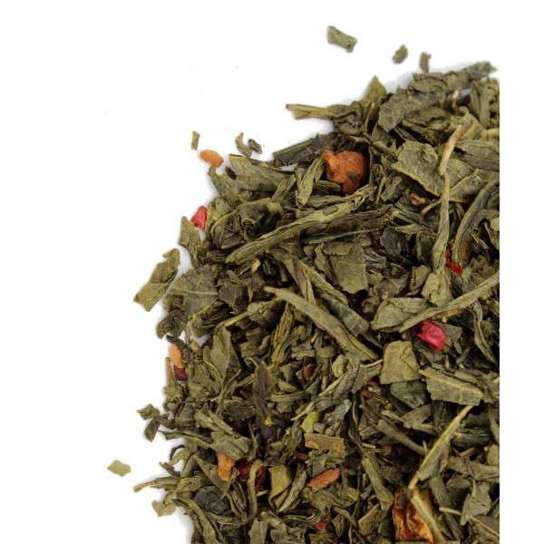 Thé en vrac POMME, CANNELLE - Thé CHRISTMAS SENCHA Bio