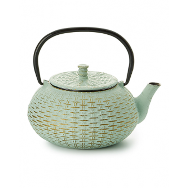 Fonte PETROUCHKA 0.8L - Fonte vert pastel et doré - Compagnie Anglaise des Thés