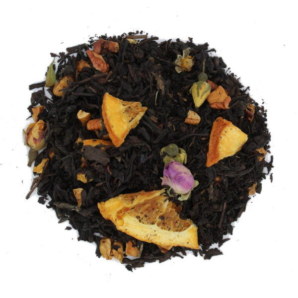 Thé ORANGE NOISETTE - Thé noir FLÛTE ENCHANTÉE  - Compagnie Anglaise des Thés