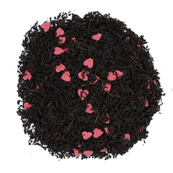 Thé LITCHI FRUITS ROUGES - Thé noir CUPIDON- Compagnie Anglaise des Thés