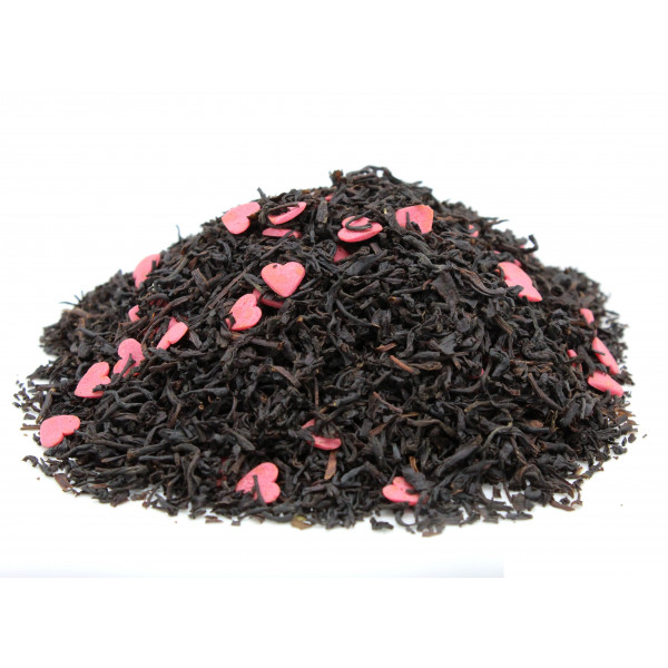 Thé LITCHI FRUITS ROUGES - Thé noir CUPIDON- Compagnie Anglaise des Thés