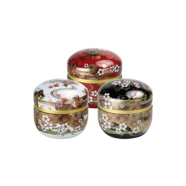 Boîte Cylindrique Japonaise - Compagnie Anglaise des Thés