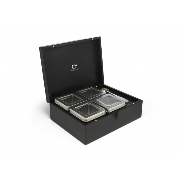 Coffret en Bambou Noir - Compagnie Anglaise des Thés
