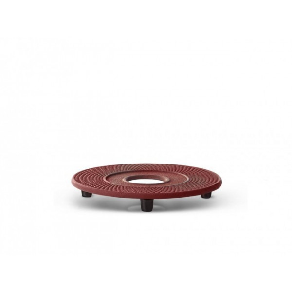 Dessous de Fonte rouge Ø 13,5cm - Compagnie Anglaise des Thés