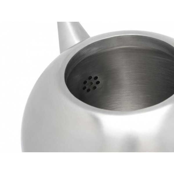 Théière en Acier Brossé 1,4L - Compagnie Anglaise des Thés