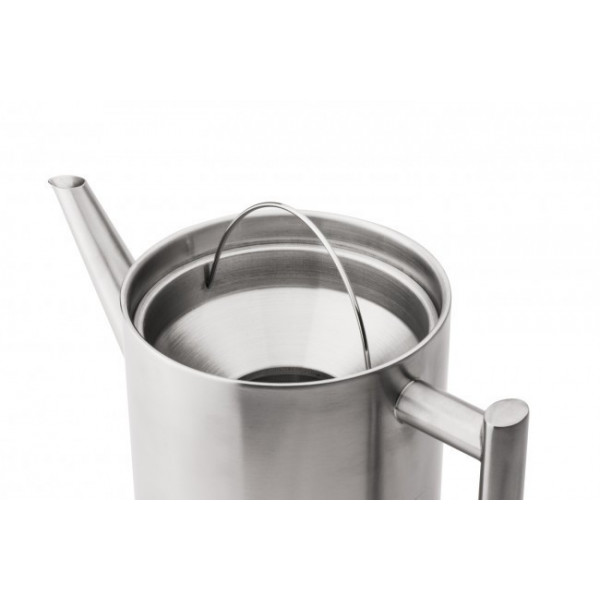 Théière Inox Satiné 1,2l - Compagnie Anglaise des Thés