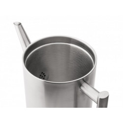 Théière Inox Satiné 1,2l - Compagnie Anglaise des Thés