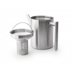 Théière Inox Satiné 1,2l - Compagnie Anglaise des Thés