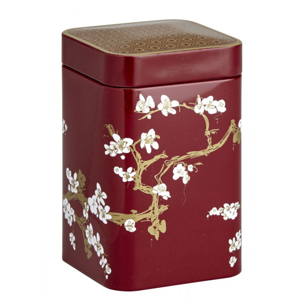 Boîte Cerisier Japonais Rouge - Compagnie Anglaise des Thés