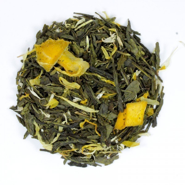 Thé MIRABELLE, MANGUE - Thé vert SECRETS - Compagnie Anglaise des Thés