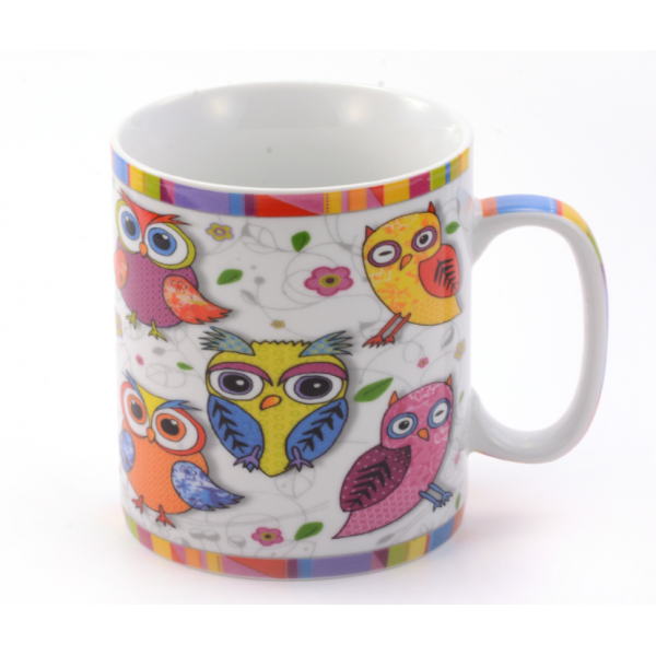Mug Maxi Chouettes - Compagnie Anglaise des Thés