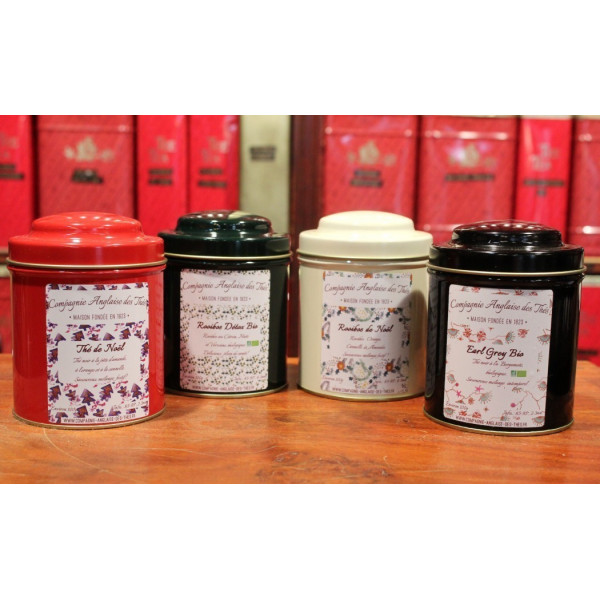 Thé Vert JASMIN BIO en boîte - Compagnie Anglaise des Thés