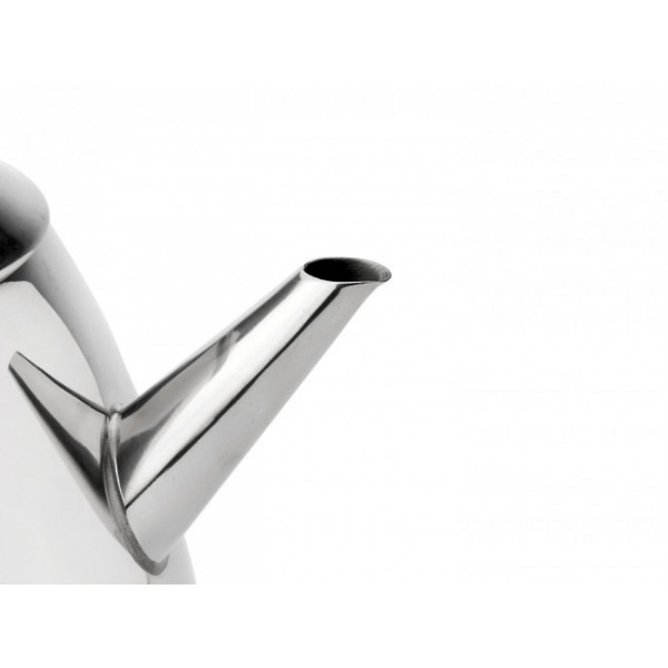 Théière Métal Inox 1,2l - Compagnie Anglaise des Thés