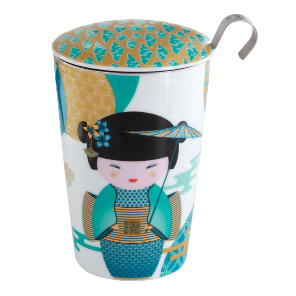 Tisanière Geisha bleue - Compagnie Anglaise des Thés