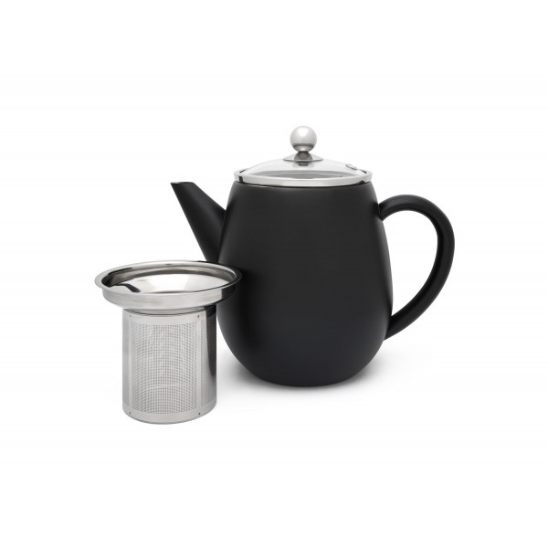 Théière Adagio Noire Mat 1.1L - Compagnie Anglaise des Thés