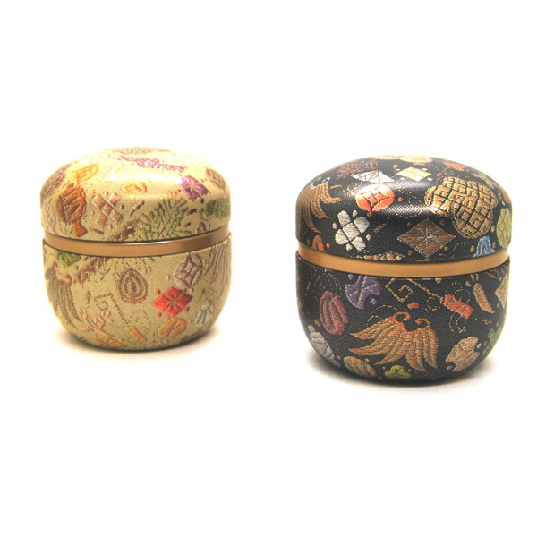 Boîte Japonaise Ronde Beige - Compagnie Anglaise des Thés