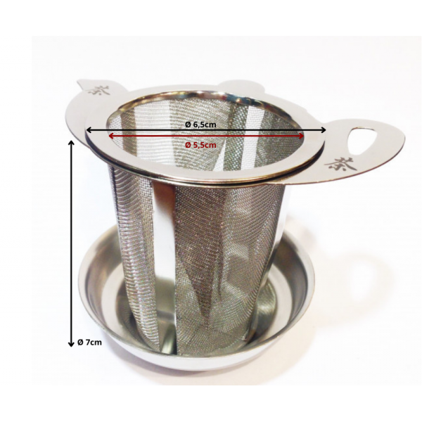 Filtre métal théière - Compagnie Anglaise des Thés