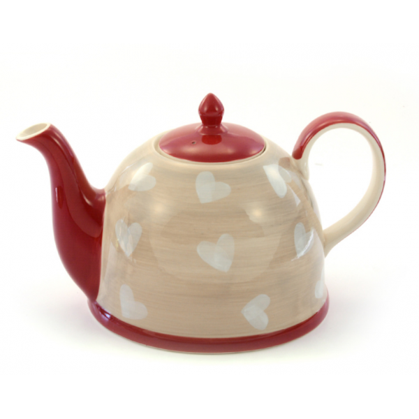 Théière Coeur 1,9l - Compagnie Anglaise des Thes