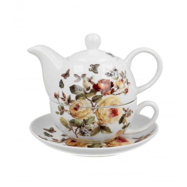 Théière Solitaire Romantique - Compagnie Anglaise des Thés