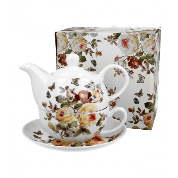 Théière Solitaire Romantique - Compagnie Anglaise des Thés