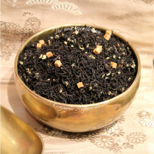 Thé CARAMEL BEURRE SALÉ - Thé noir GENTLEMAN - Cie Anglaise des Thés