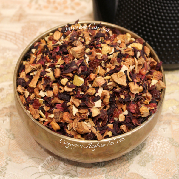Infusion Cinq agrumes -Infusion CORSICA- Compagnie Anglaise des Thés