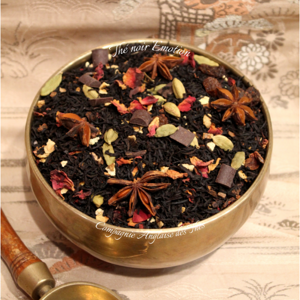 Thé CACAO, ÉPICES RAISIN - Thé noir ÉMOTION  - Compagnie Anglaise des Thés