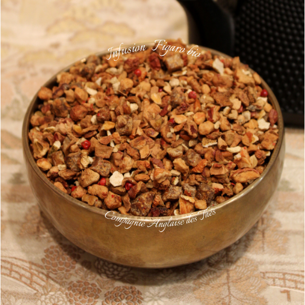Infusion FIGUE, PÊCHE - Infusion FIGARO bio - Compagnie Anglaise des Thés