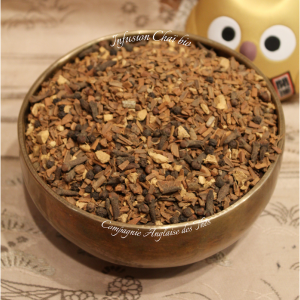 Infusion EPICES INDIENNES MASALA CHAI - Infusion CHAI BIO - Compagnie Anglaise des Thés