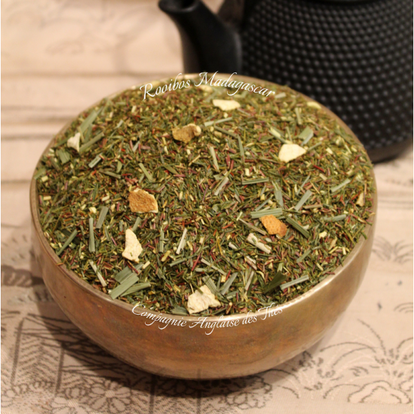 Rooibos Vert Citron, Vanille - Rooibos Vert Madagascar - Compagnie Anglaise des Thés